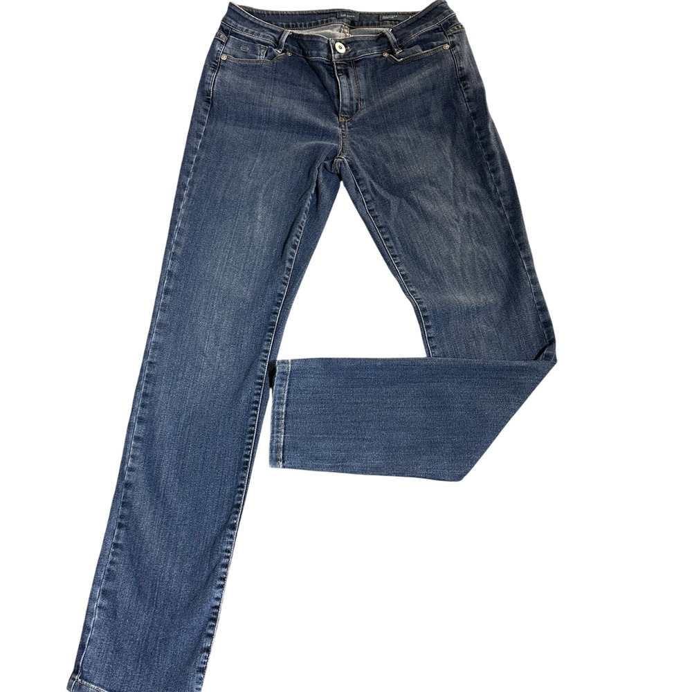 J. Jill Weekender Straight Leg Jeans Medium Wash Blue Denim Womens 6
